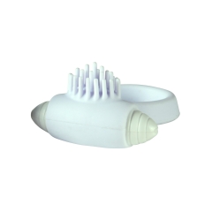 Hairbrush cock ring