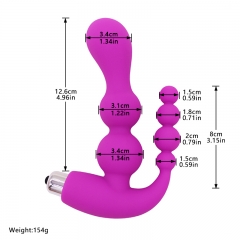 Vibration anal anal plug